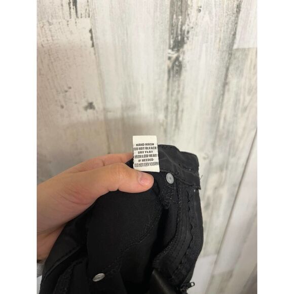 Black faux leather pants - Picture 6 of 9